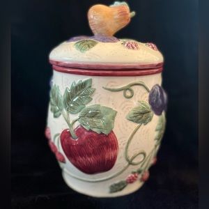 Vintage Napa Valley by Noble Excellence 10.5 inch canister